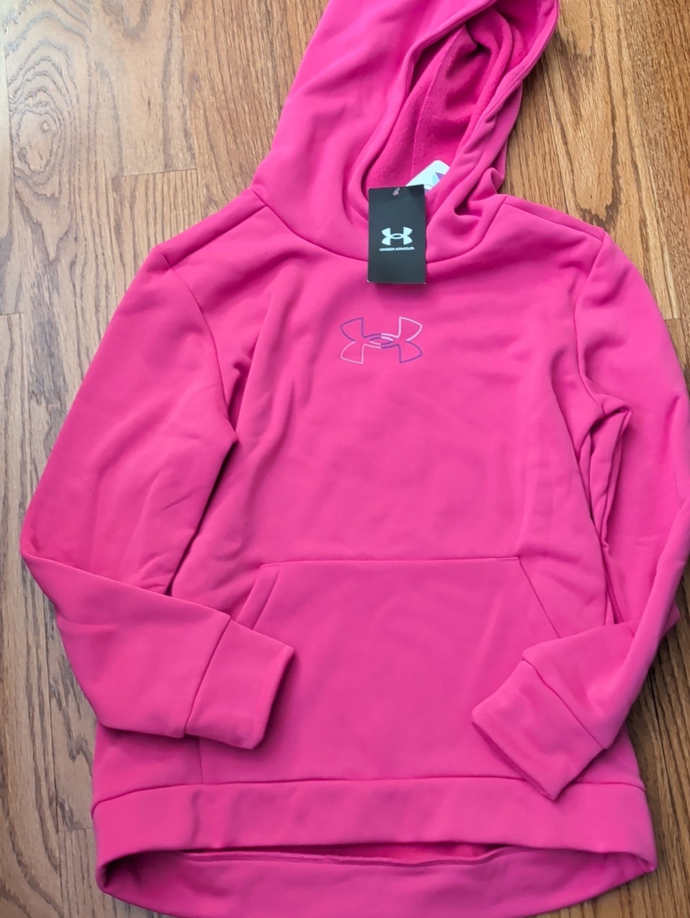 Under Armour Kids' Pink Hoodie Jacket